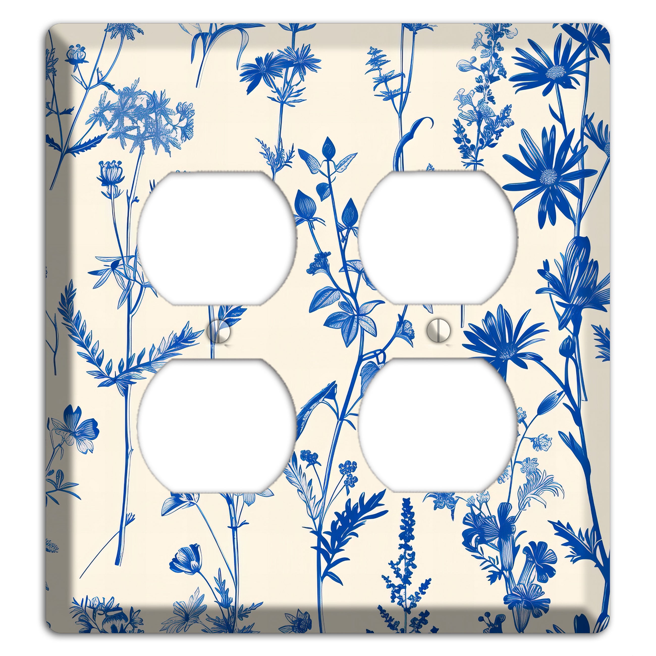 Meadow in Ink 2 Duplex Wallplate
