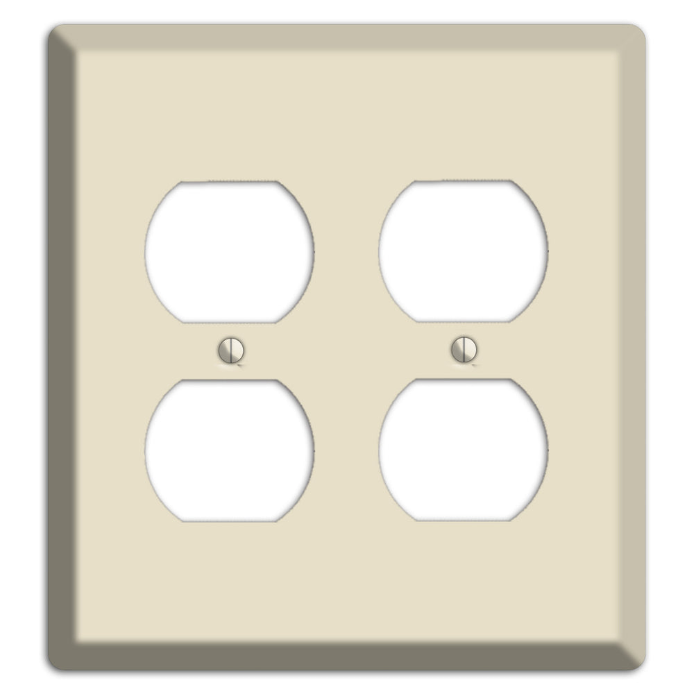 Baxter Ivory Cream 2 Duplex Wallplate