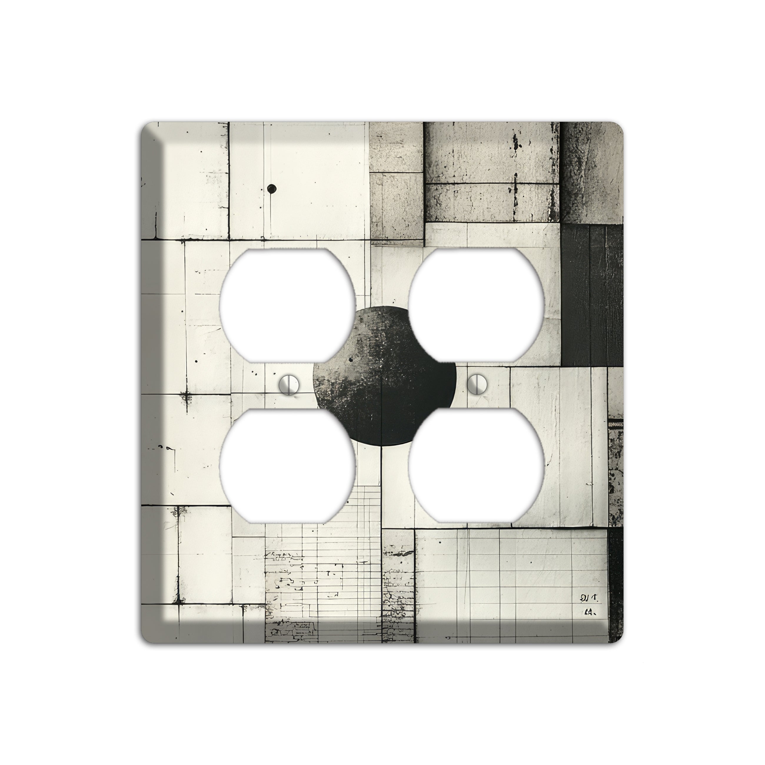 Ledger & Void 2 Duplex Wallplate