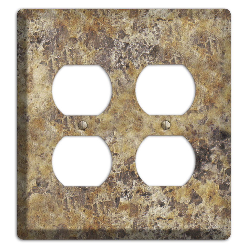 Venetian Gold Granite 2 Duplex Wallplate