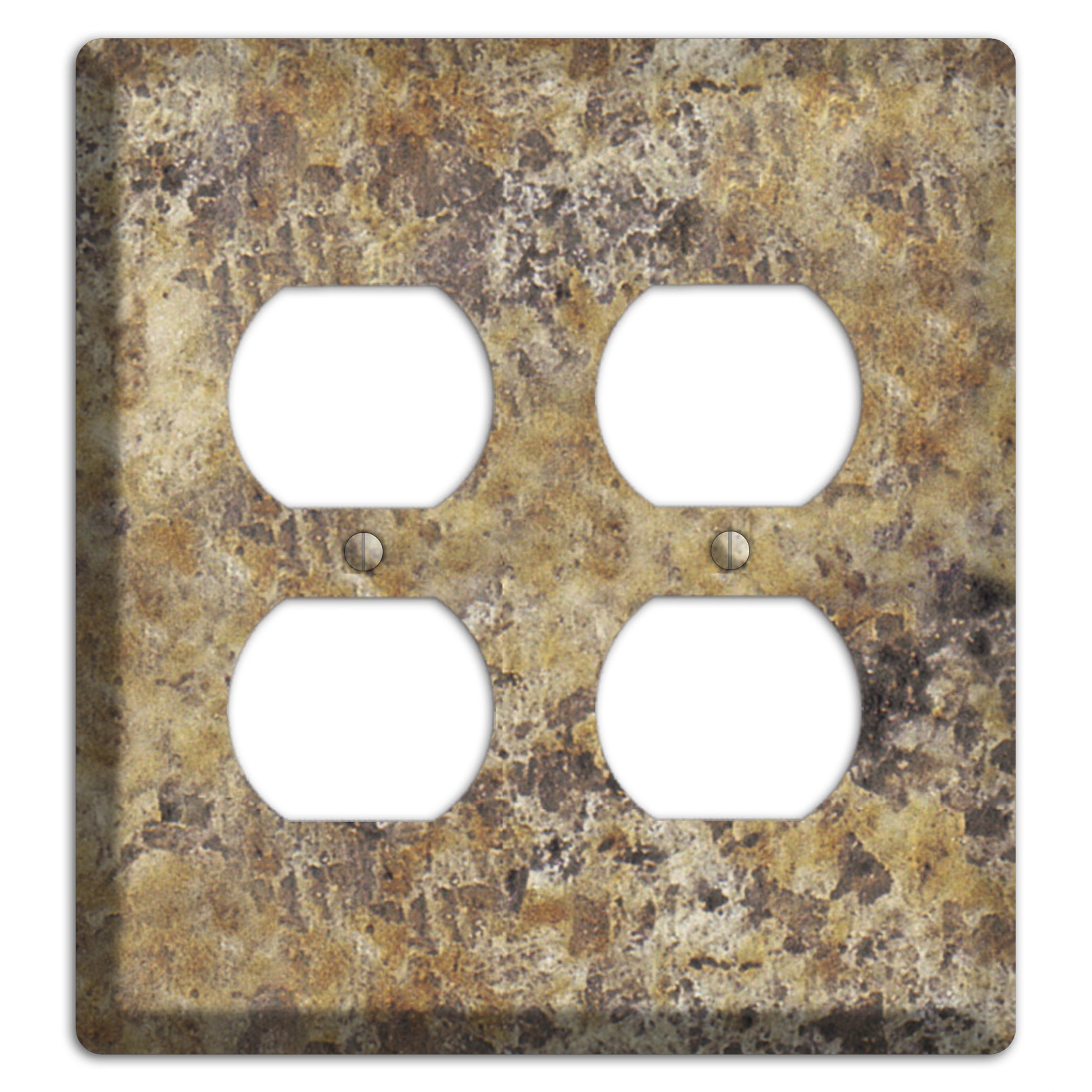 Venetian Gold Granite 2 Duplex Wallplate