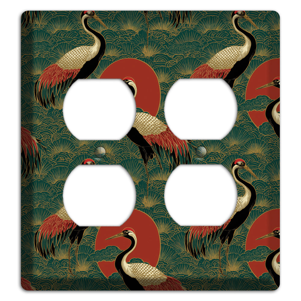 Jade Sun Sentinels 2 Duplex Wallplate