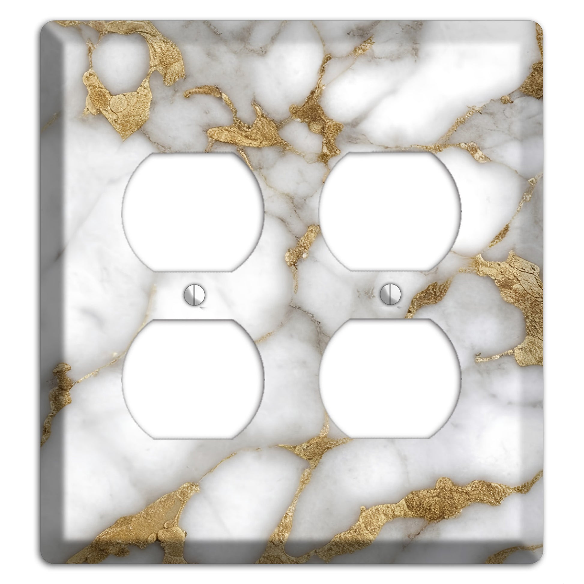 Twine Marble 2 Duplex Wallplate