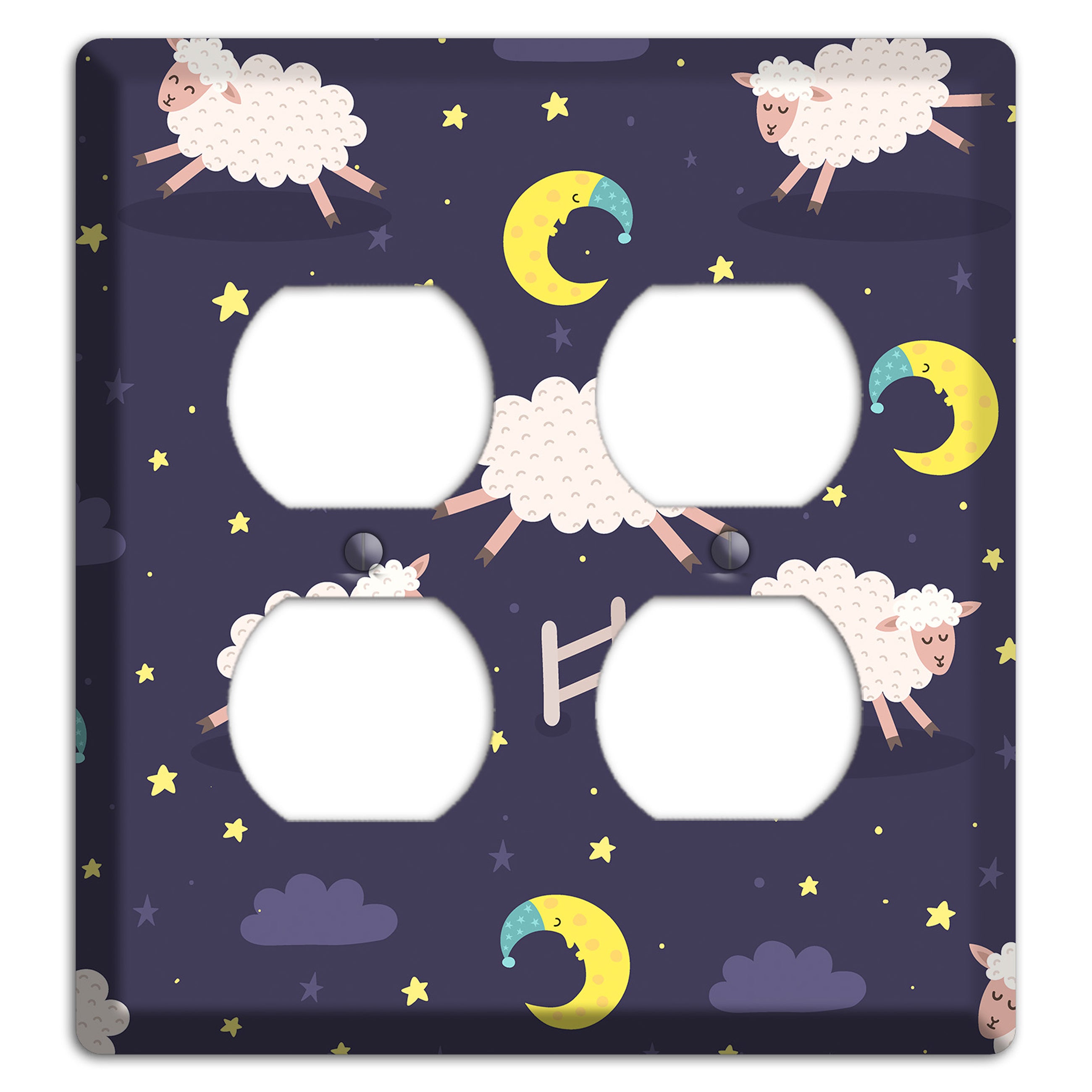 Counting Sheep 2 Duplex Wallplate