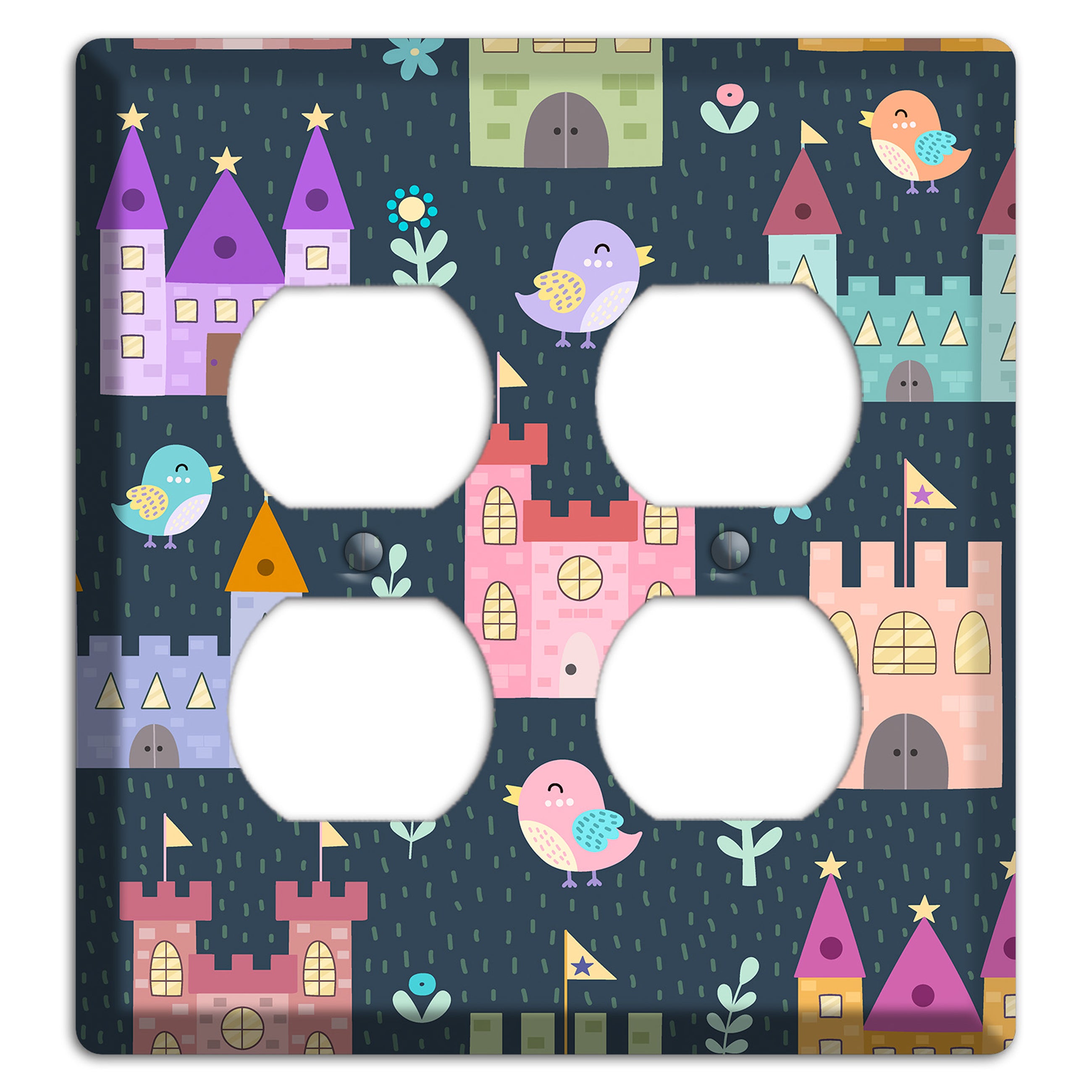 Castle Garden 2 Duplex Wallplate