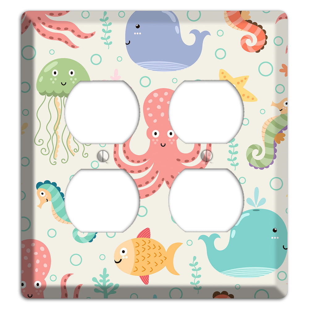 Ocean Buddies 2 Duplex Wallplate