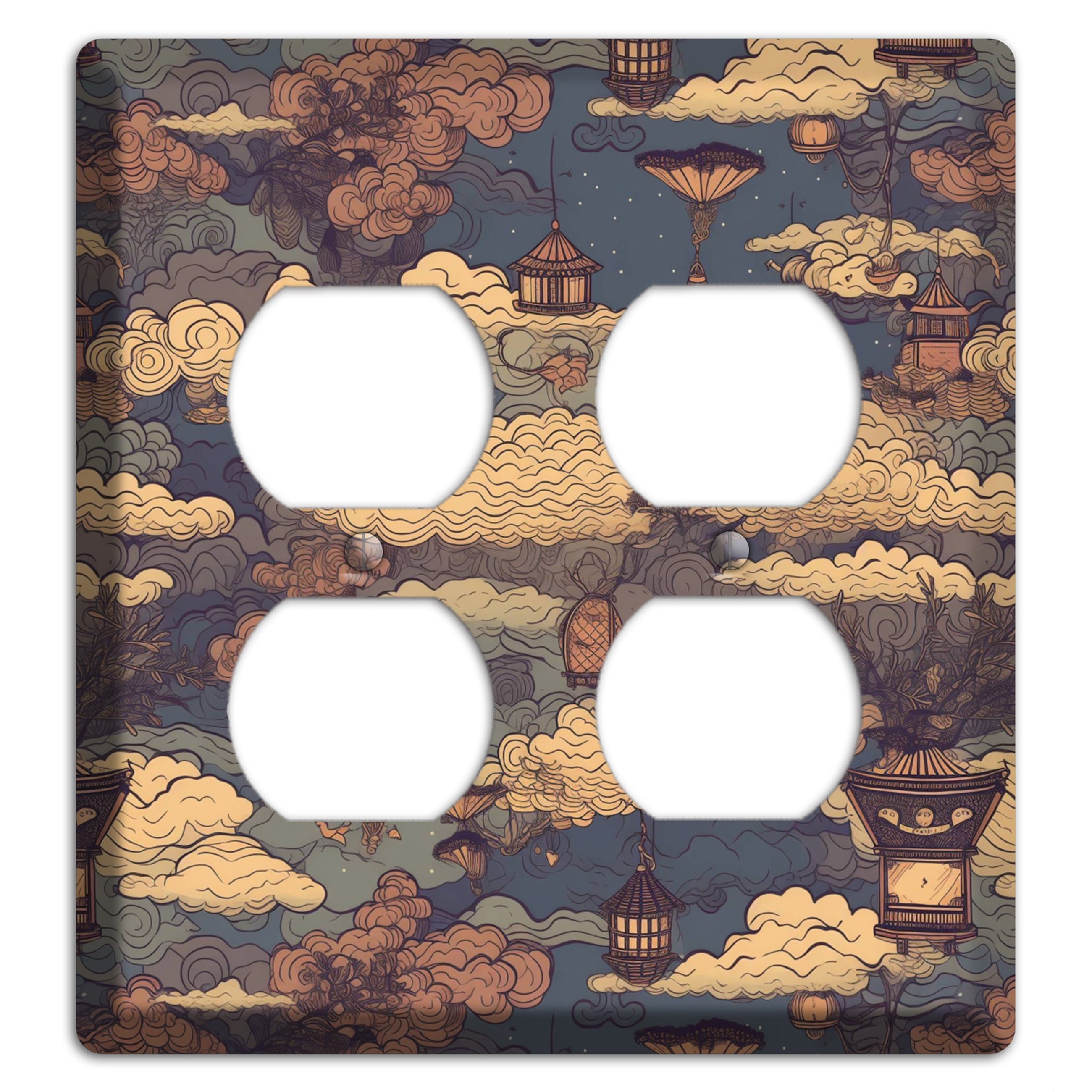 Lantern Sky Realm 2 Duplex Wallplate