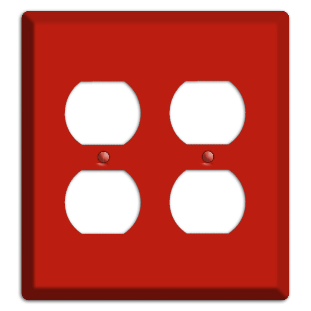 Baxter Simply Red 2 Duplex Wallplate