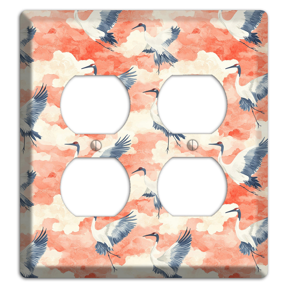 Coral Sky Migration 2 Duplex Wallplate
