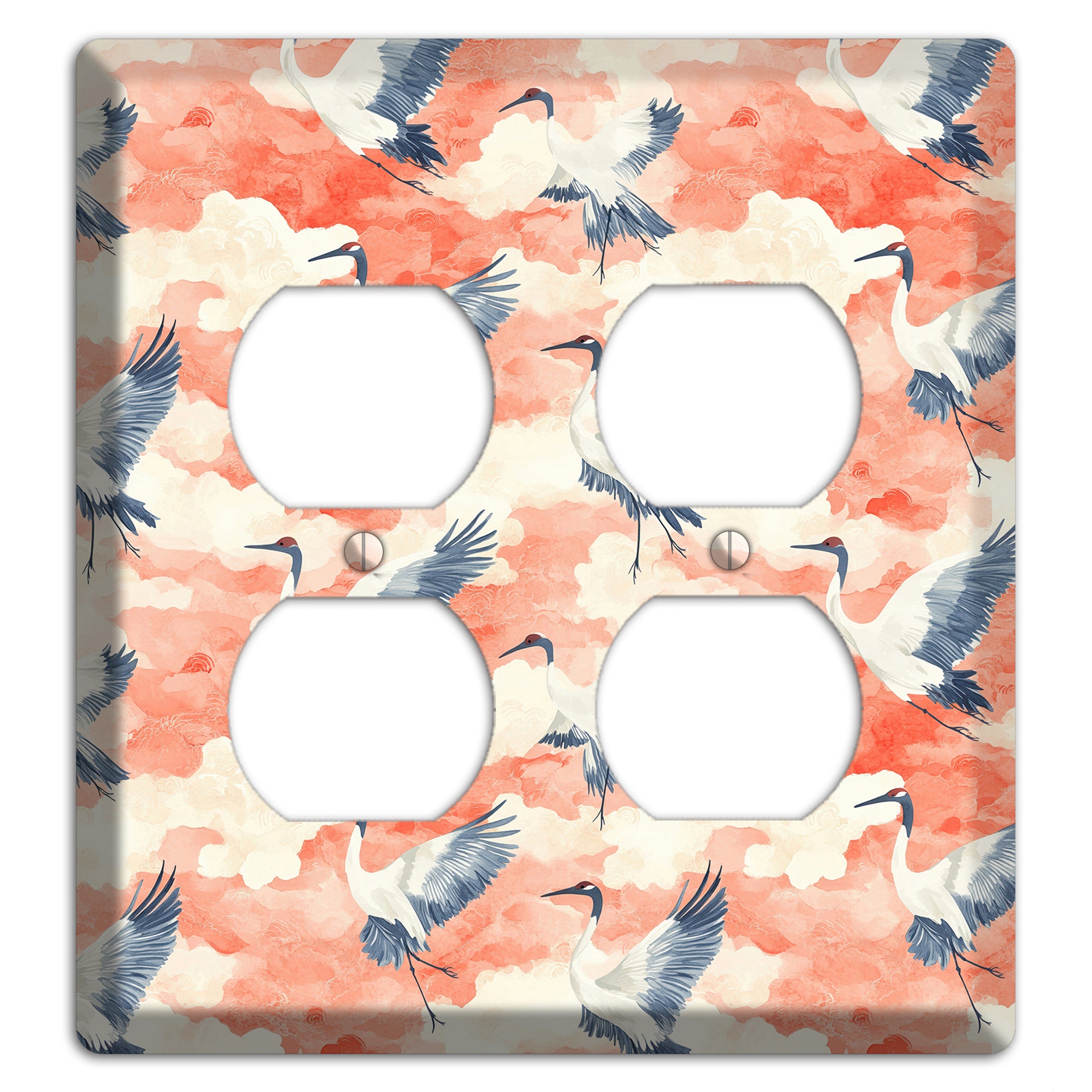 Coral Sky Migration 2 Duplex Wallplate
