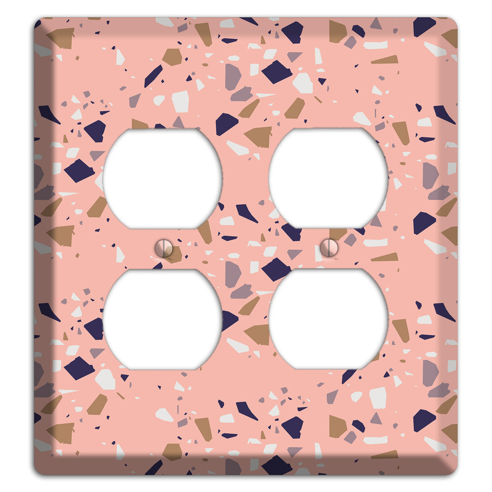Blush Quarry 2 Duplex Wallplate