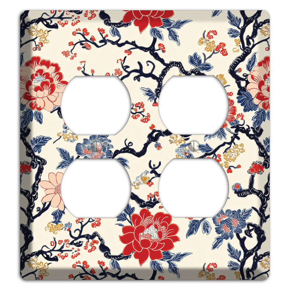 Crimson Branch Reverie 2 Duplex Wallplate