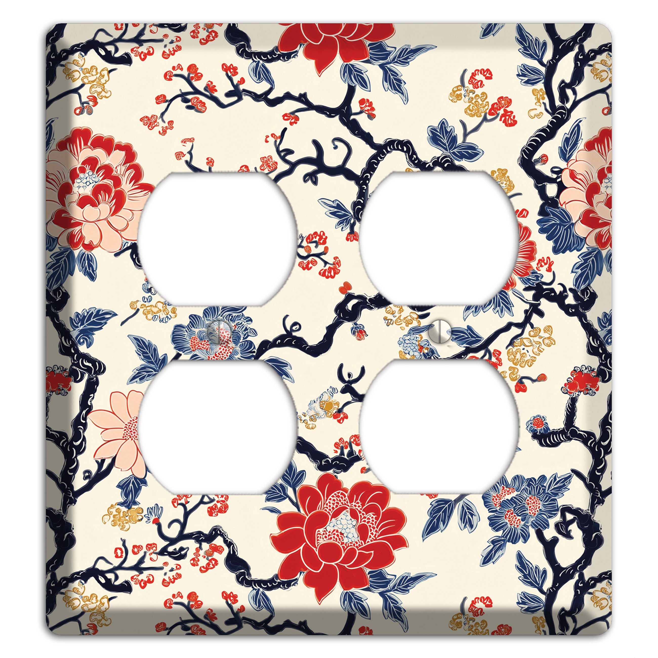 Crimson Branch Reverie 2 Duplex Wallplate