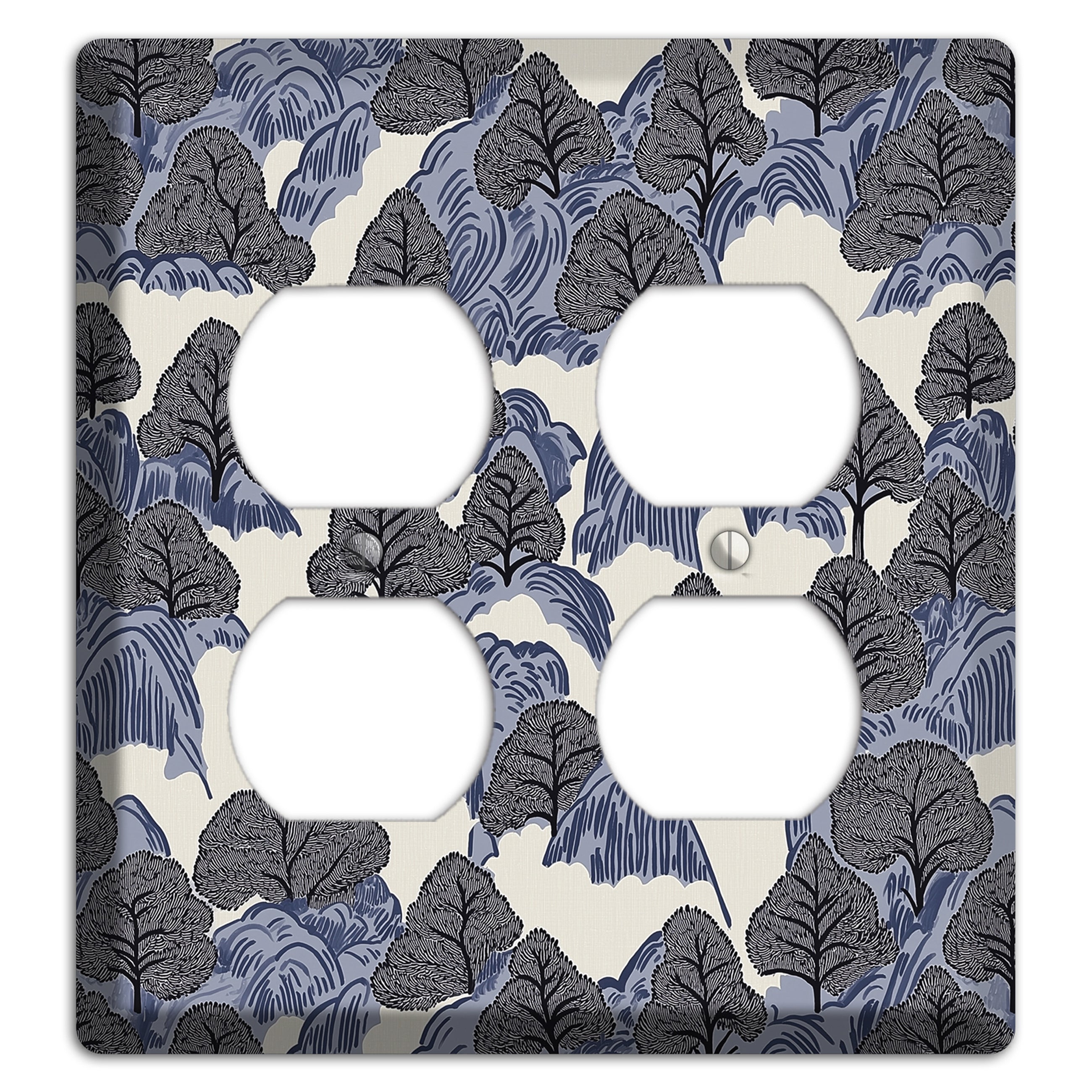 Thousand Pines 2 Duplex Wallplate