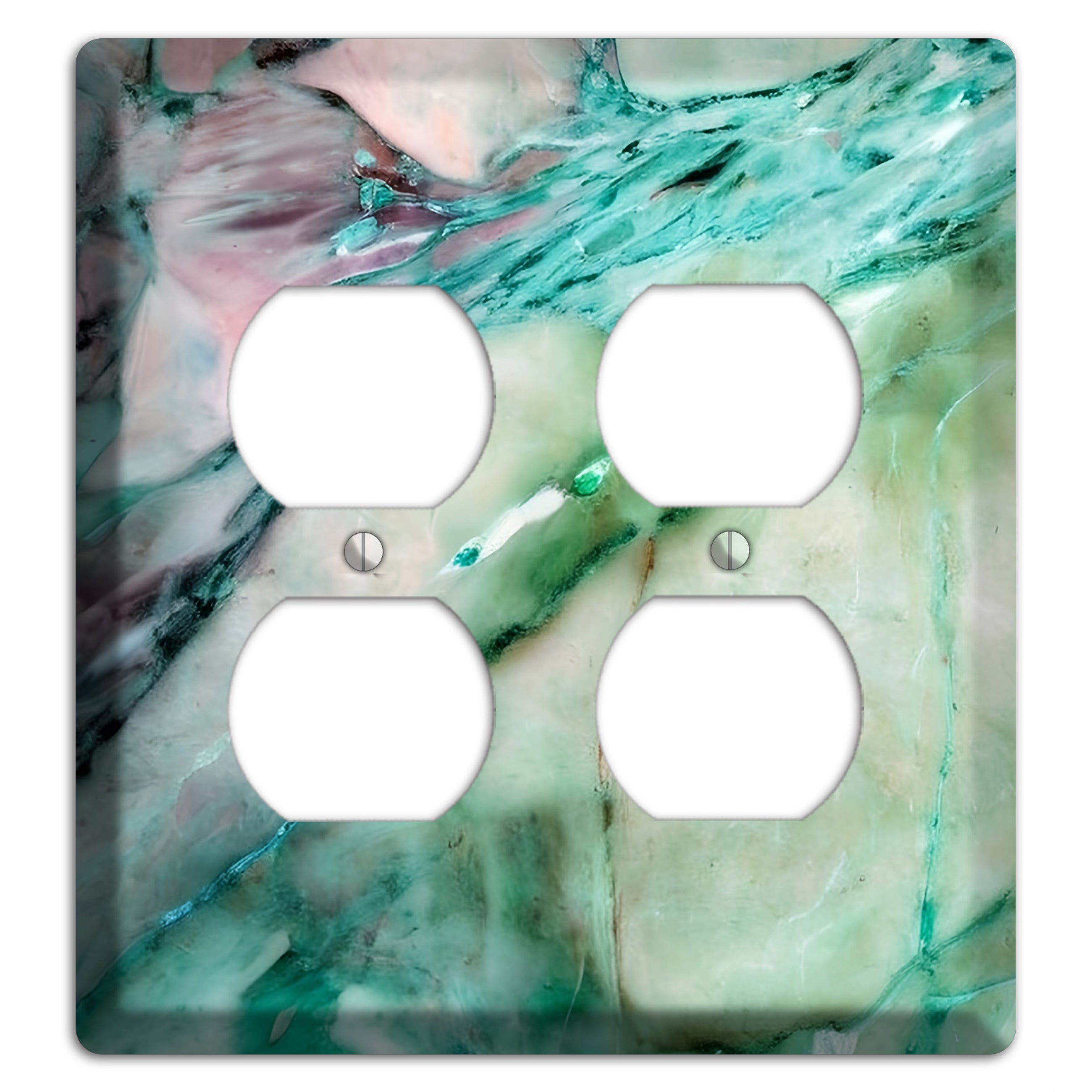 Monte Carlo Marble 2 Duplex Wallplate