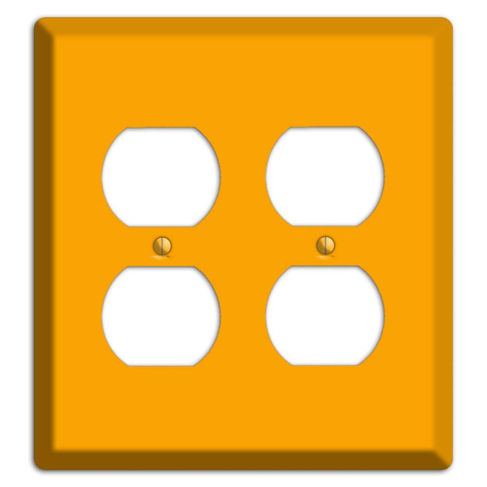 Baxter Mustard 2 Duplex Wallplate