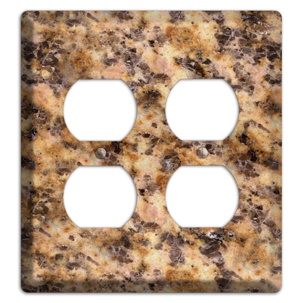 Lapidus Granite 2 Duplex Wallplate