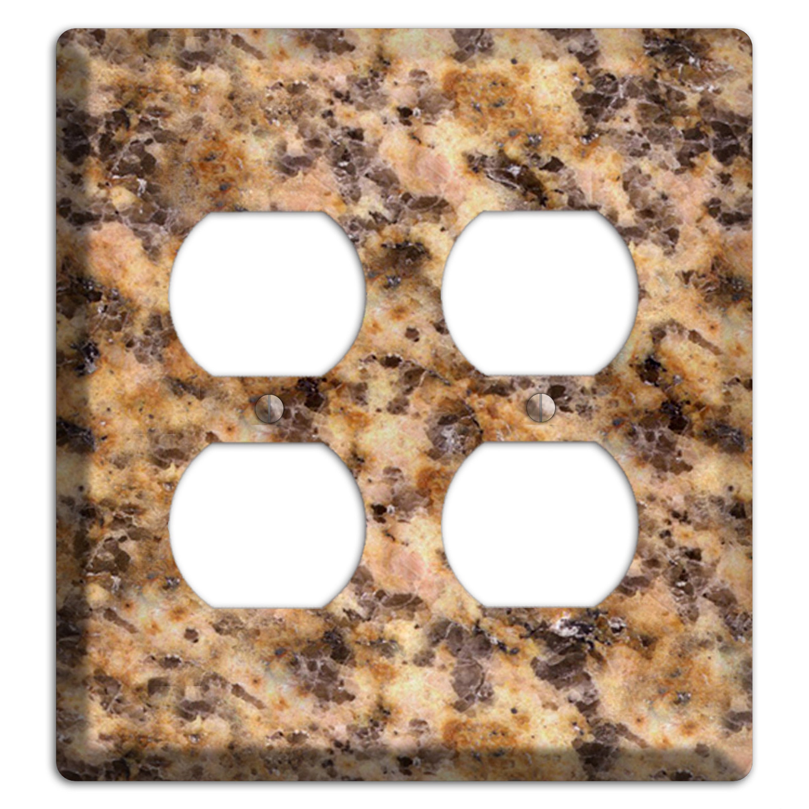 Lapidus Granite 2 Duplex Wallplate