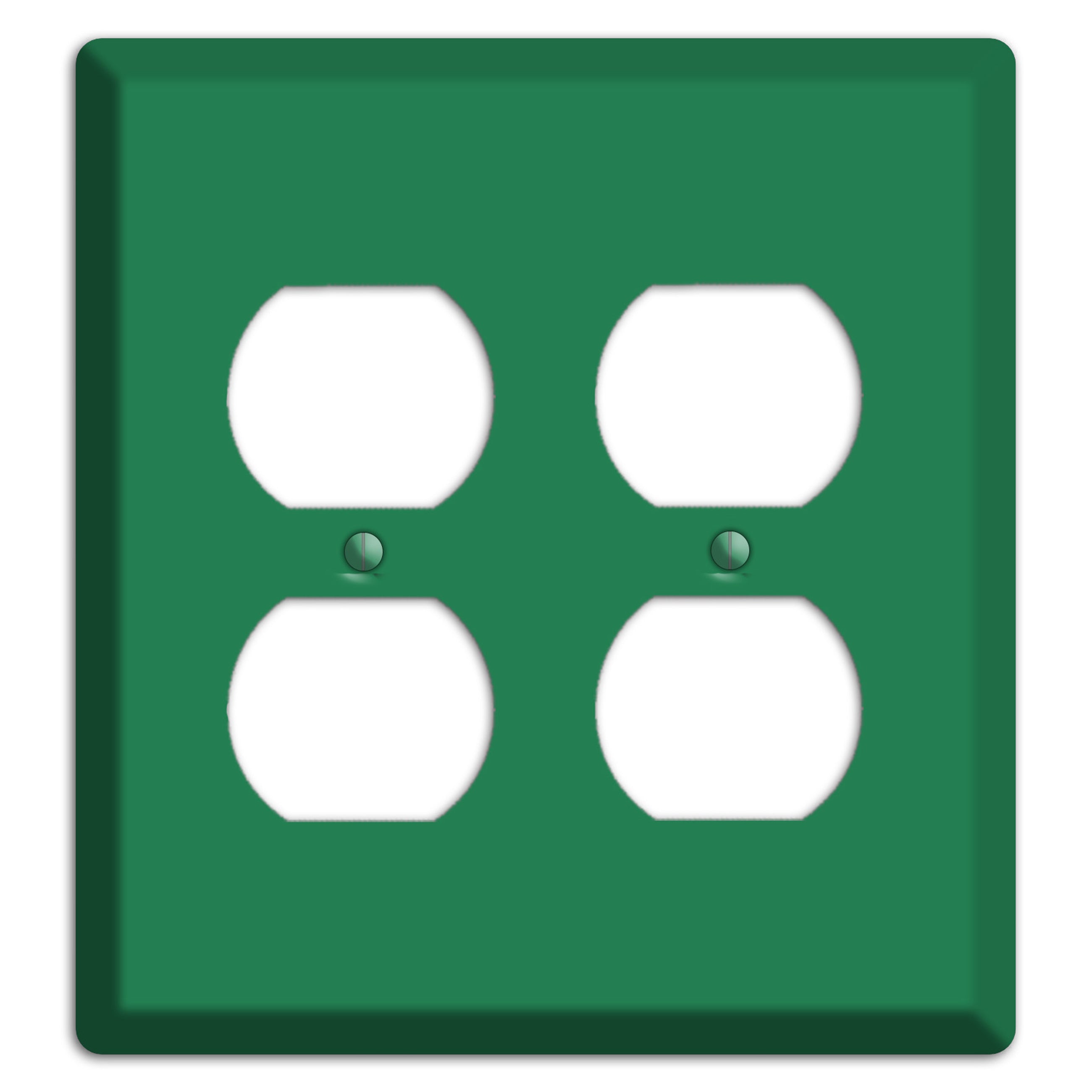 Baxter Simply Green 2 Duplex Wallplate