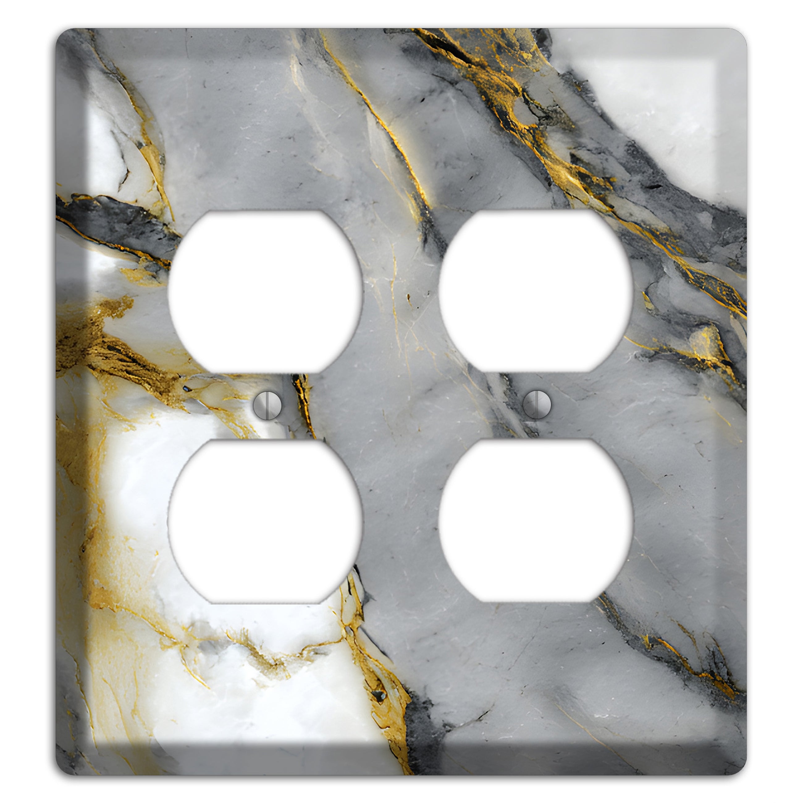Finlandia Marble 2 Duplex Wallplate