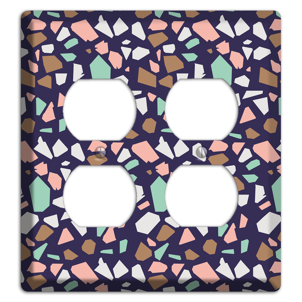 Midnight Mosaic 2 Duplex Wallplate