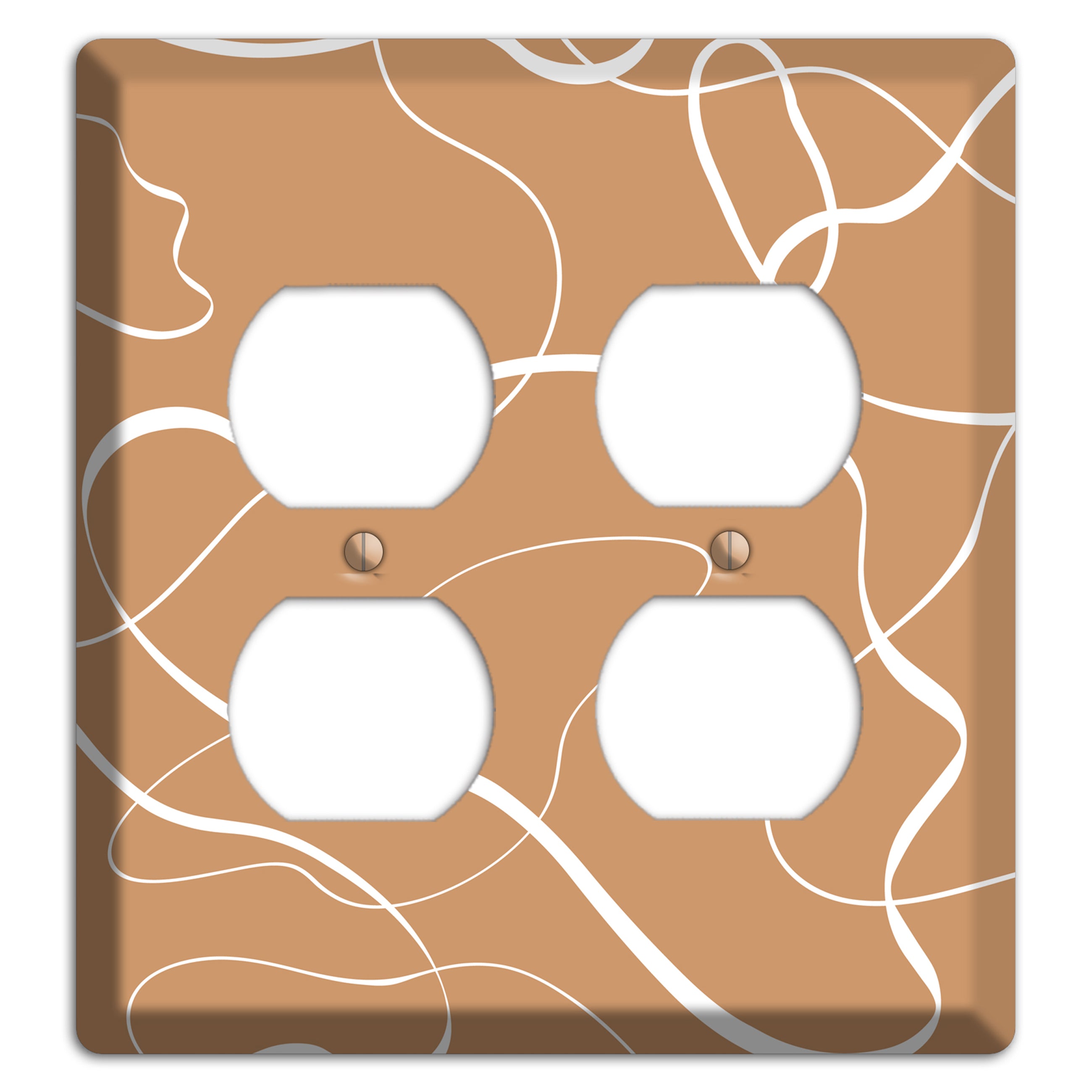 Wandering Thread 2 Duplex Wallplate