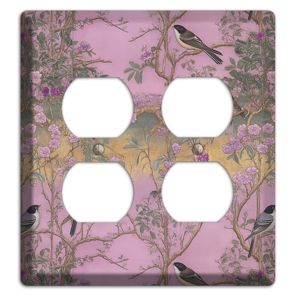 Songbird Twilight Garden 2 Duplex Wallplate