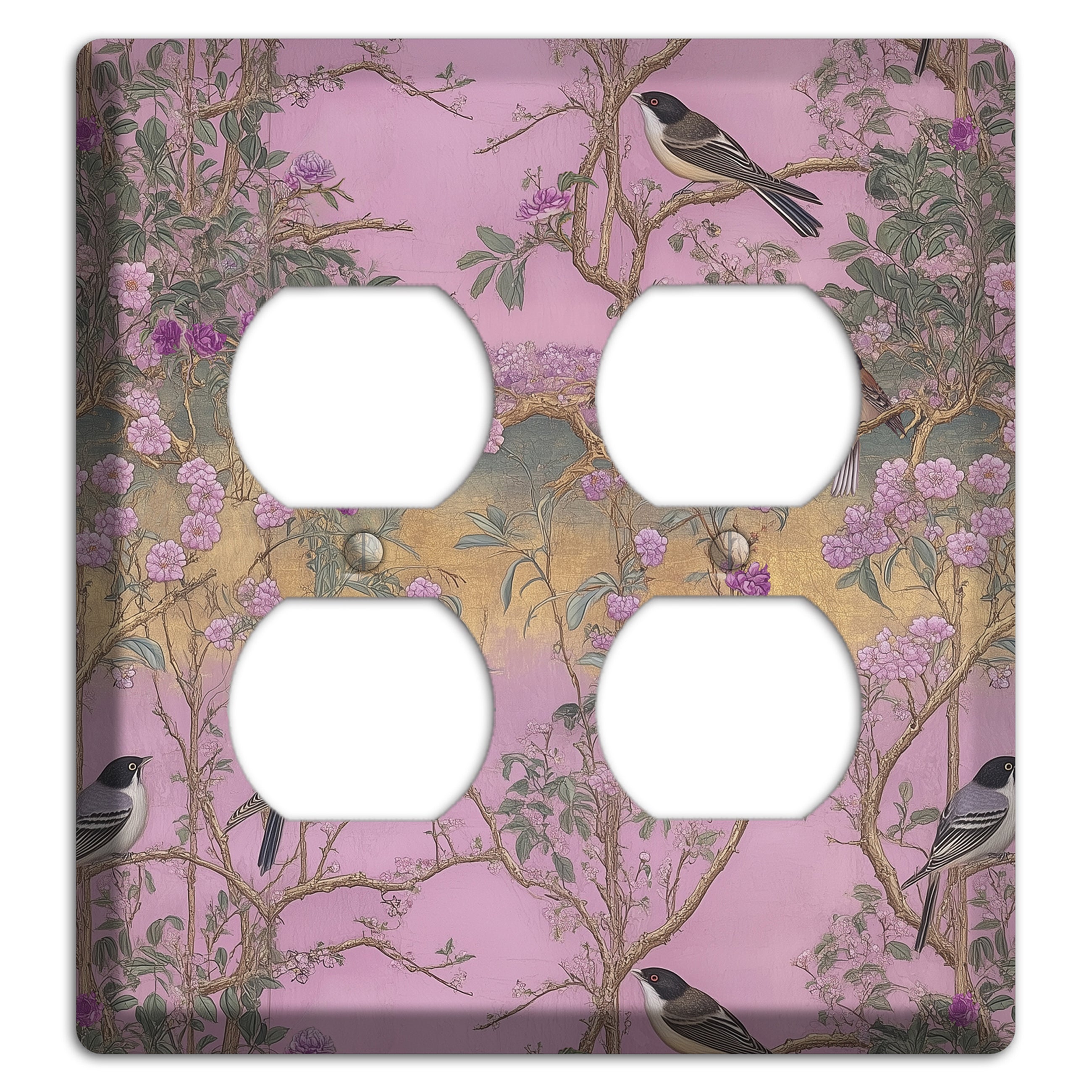 Songbird Twilight Garden 2 Duplex Wallplate
