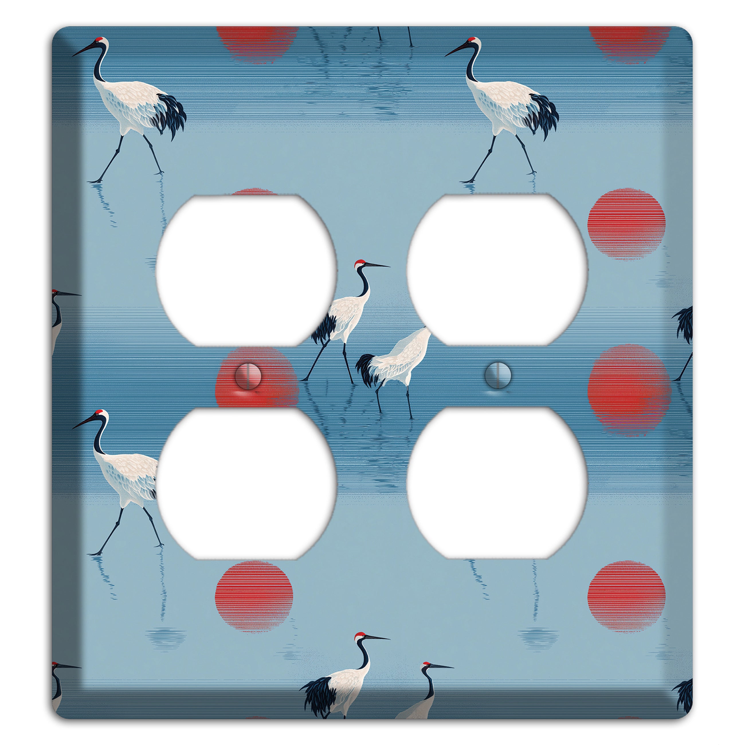 Scarlet Sun Shallows 2 Duplex Wallplate