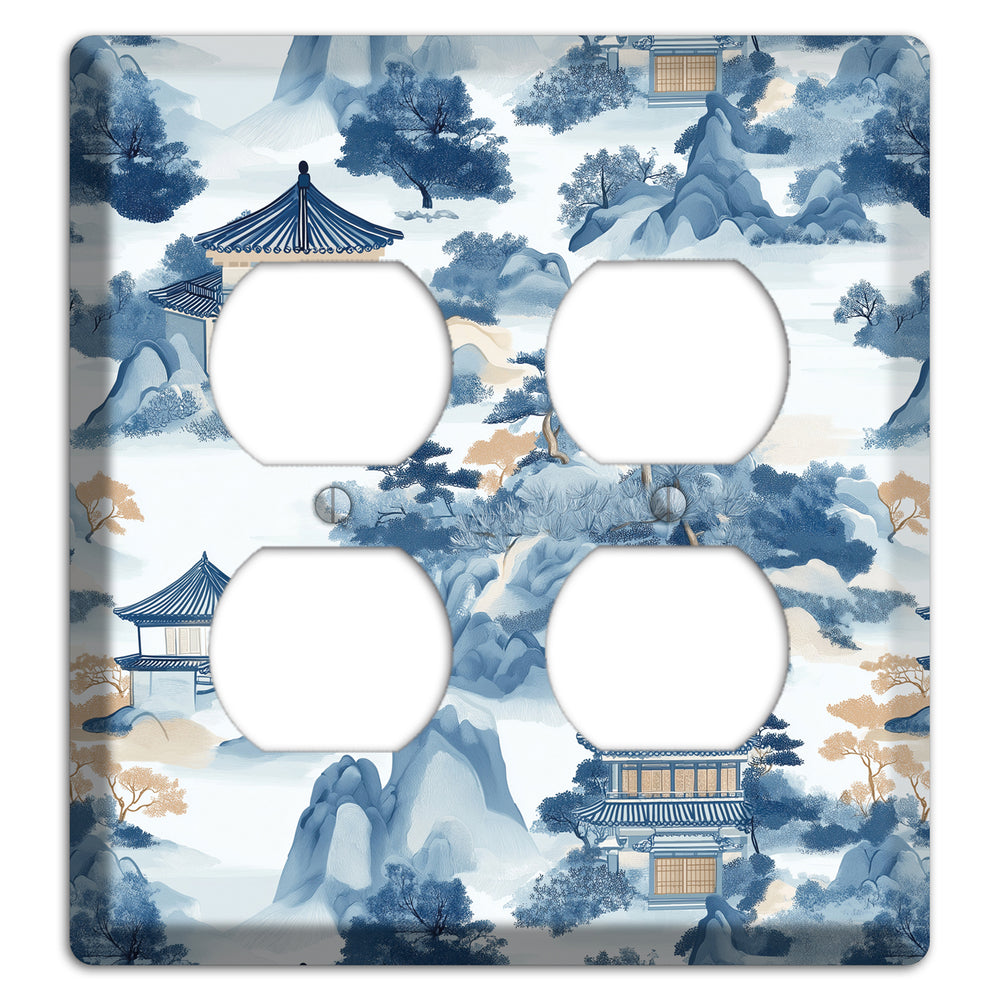 Jade Mountain Retreat 2 Duplex Wallplate
