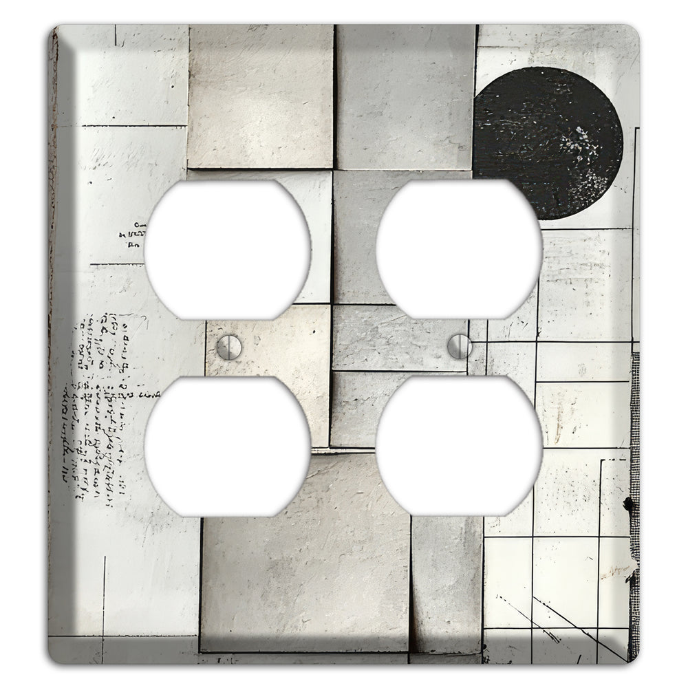 Cartographer's Quiet Ruin 2 Duplex Wallplate