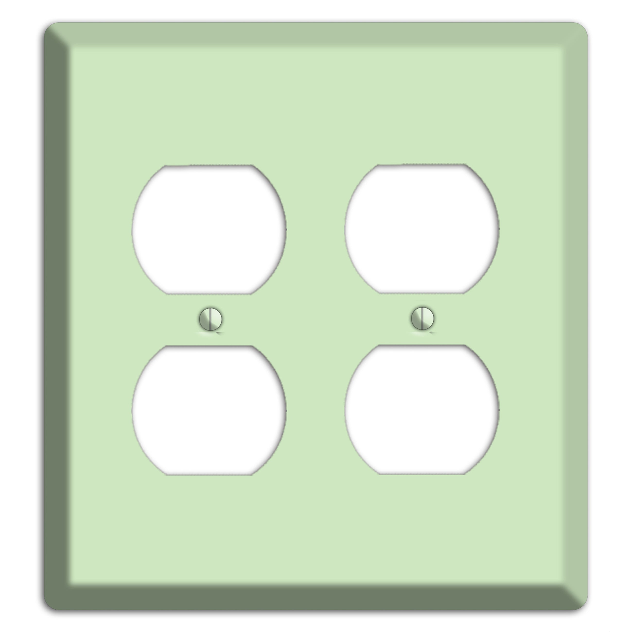 Baxter Mint 2 Duplex Wallplate