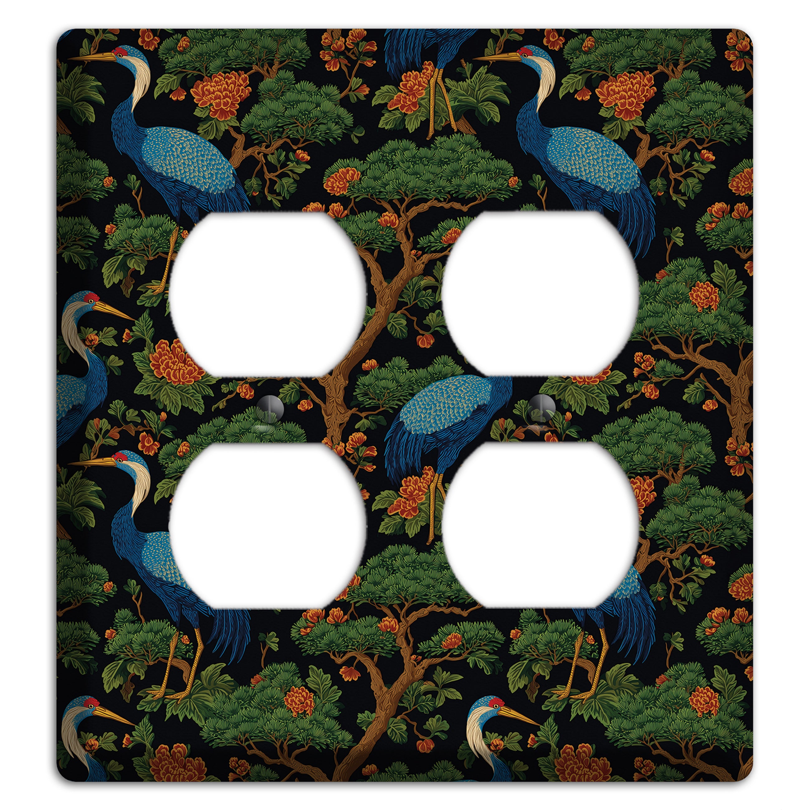 Cobalt Pine Vigil 2 Duplex Wallplate