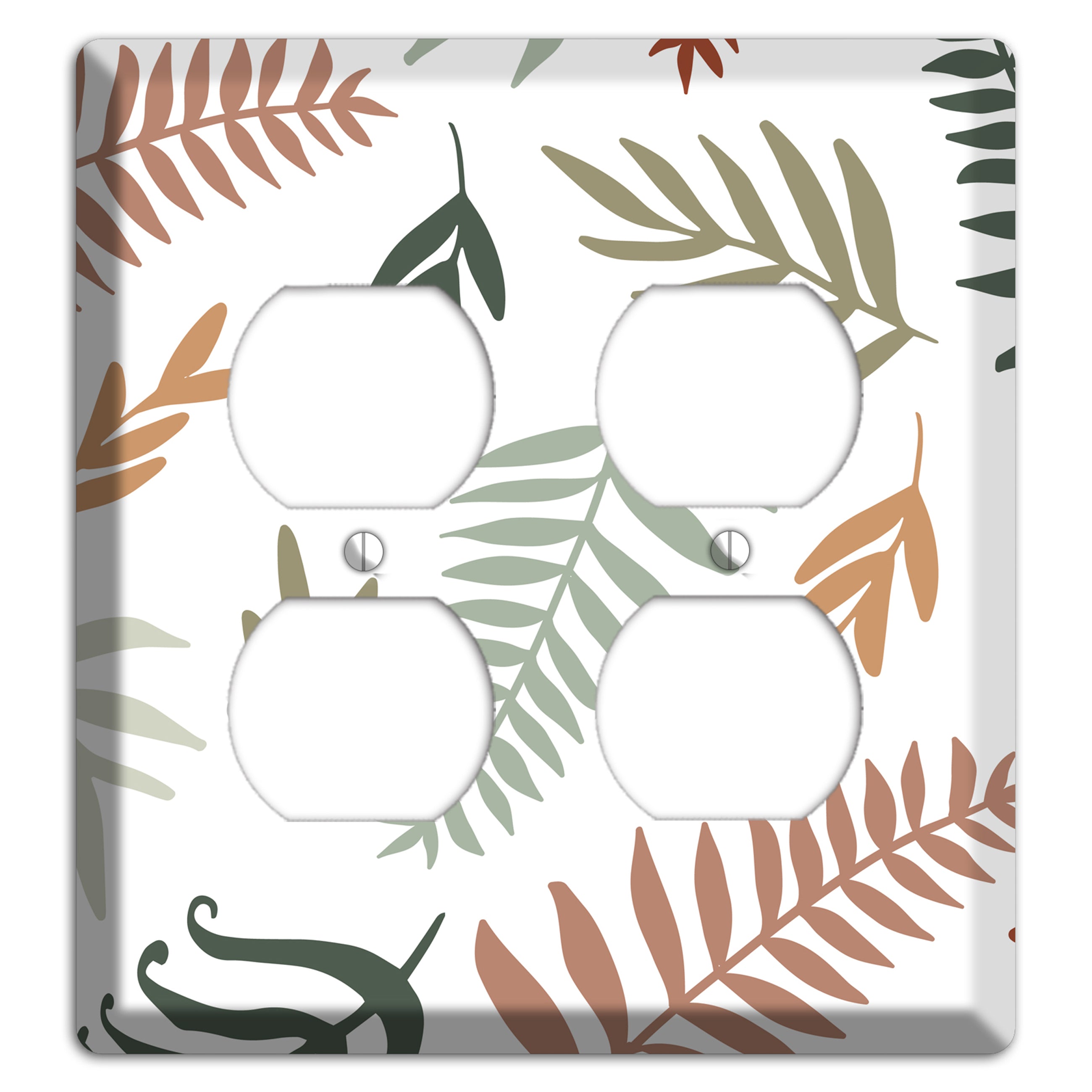 Foliage Adrift 2 Duplex Wallplate