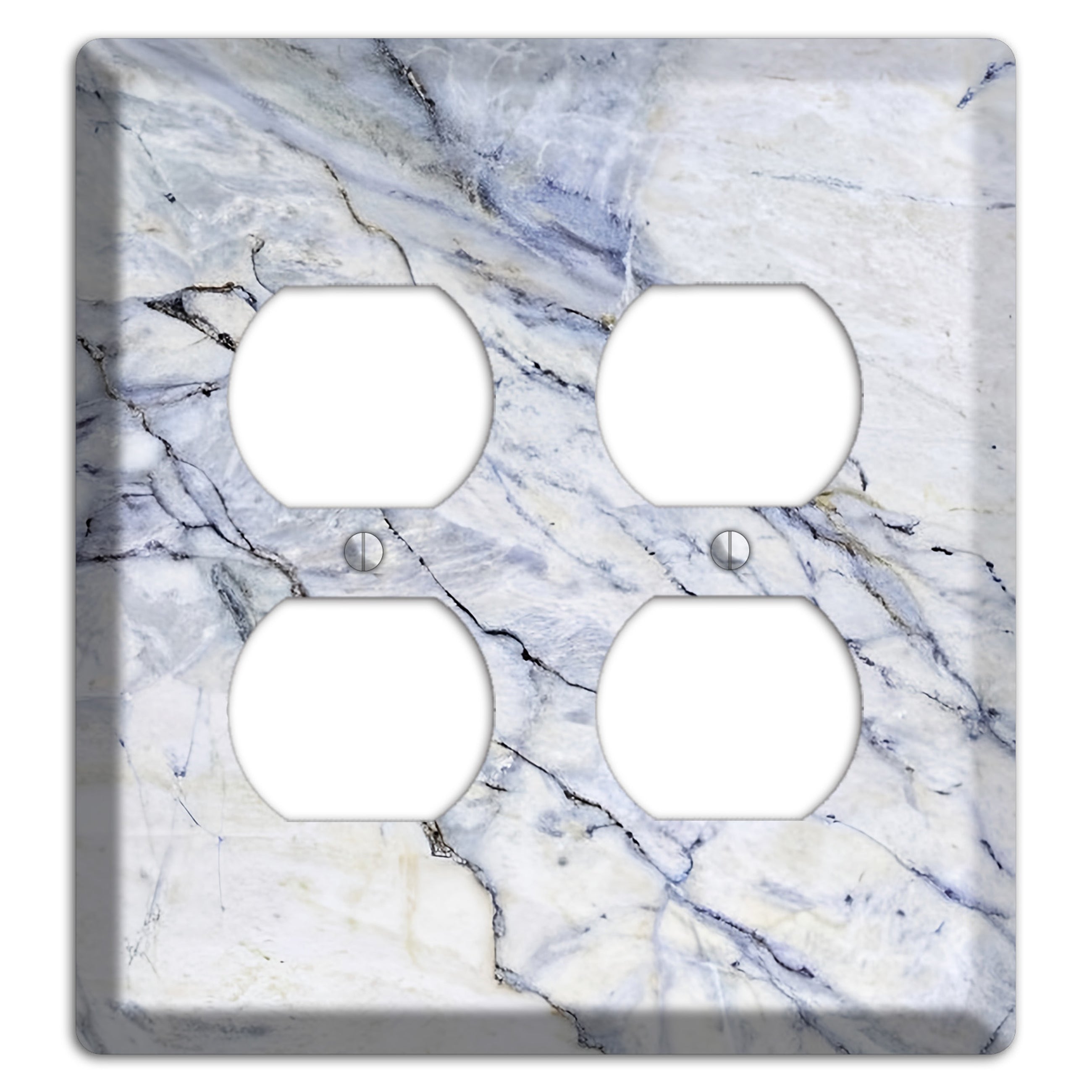 Geyser Marble 2 Duplex Wallplate