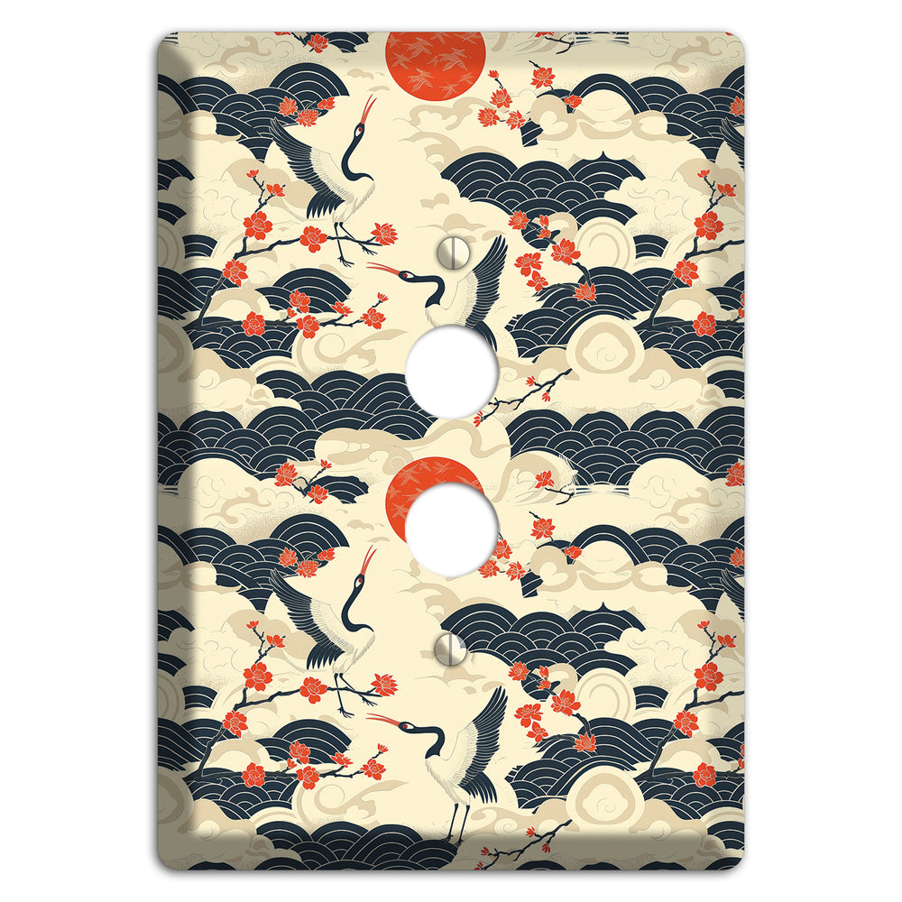 Crimson Sun Ascent 1 Pushbutton Wallplate