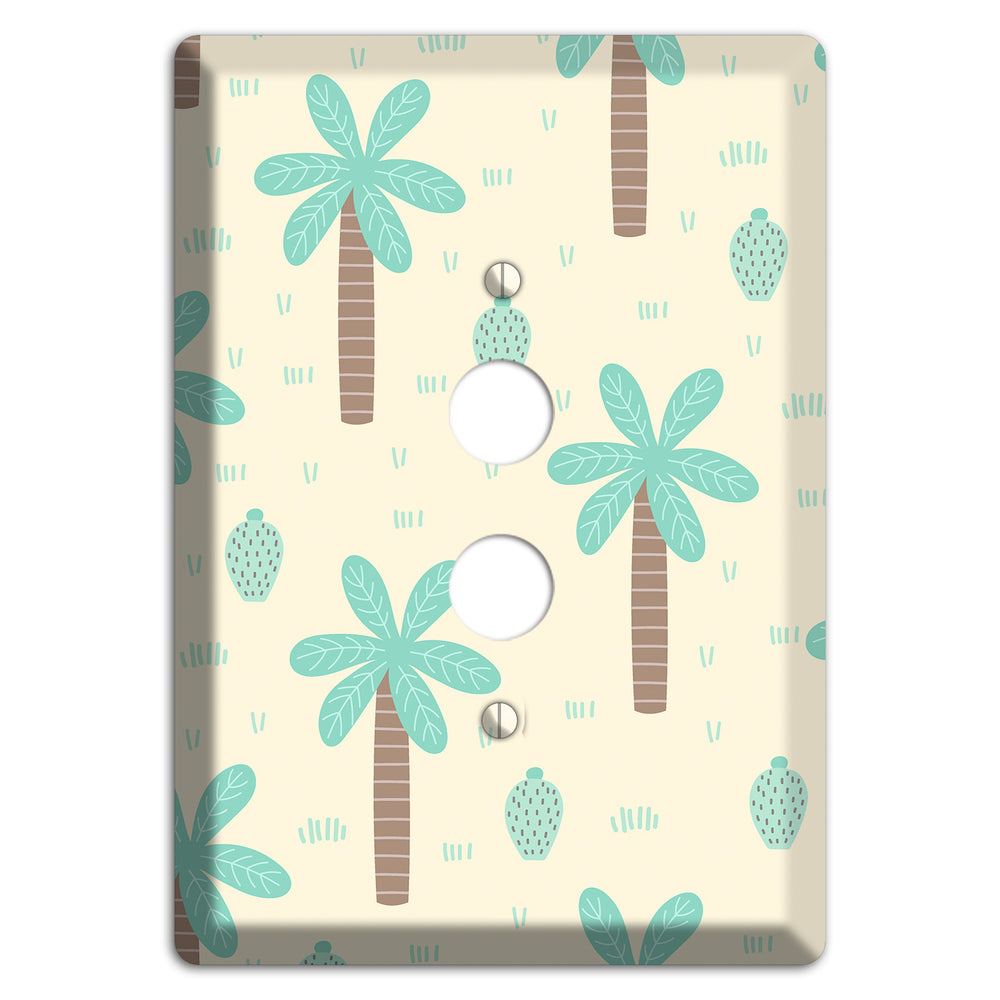 Dino Palmscape 1 Pushbutton Wallplate