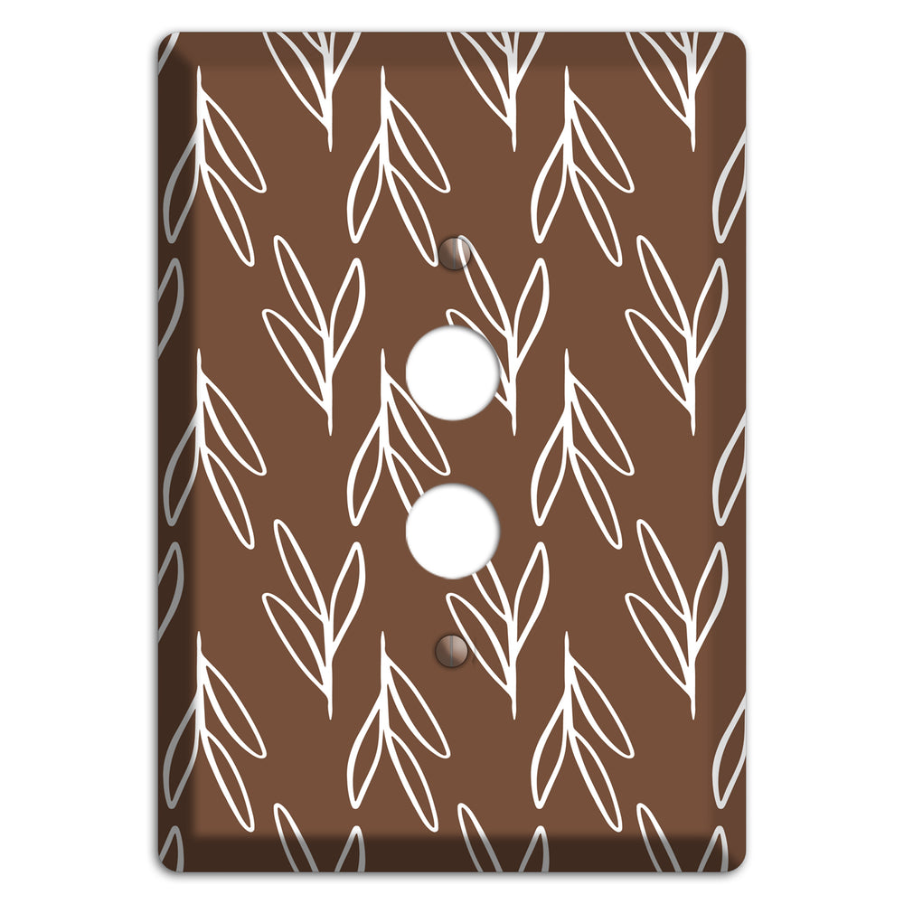 Wheat & Shadow 1 Pushbutton Wallplate