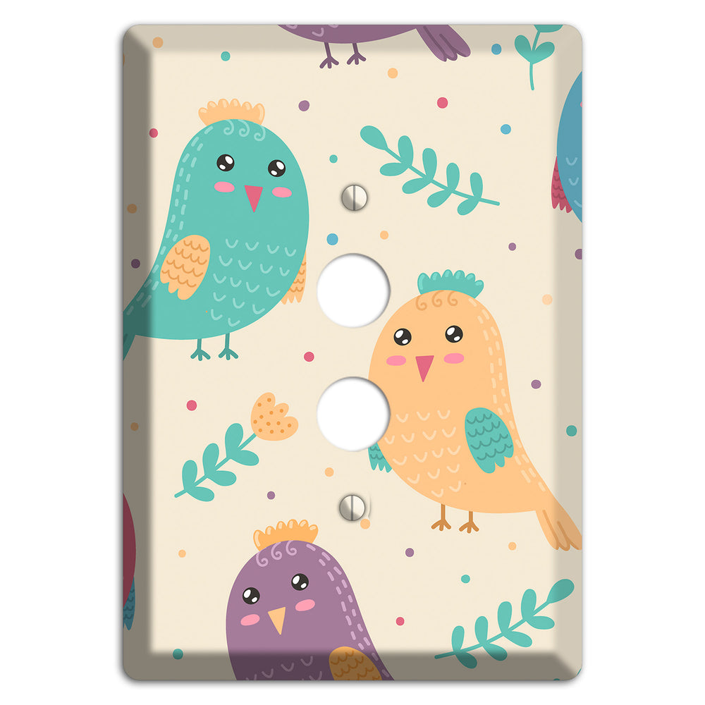 Jungle Giggles (Light) 1 Pushbutton Wallplate