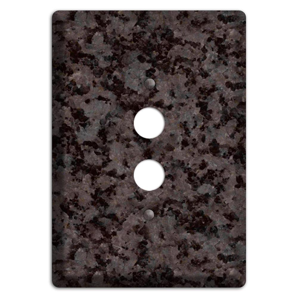 Coffee Brown Granite 1 Pushbutton Wallplate