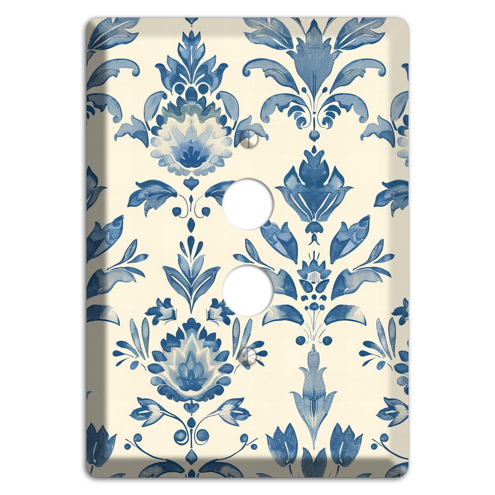 Bloom & Indigo 1 Pushbutton Wallplate