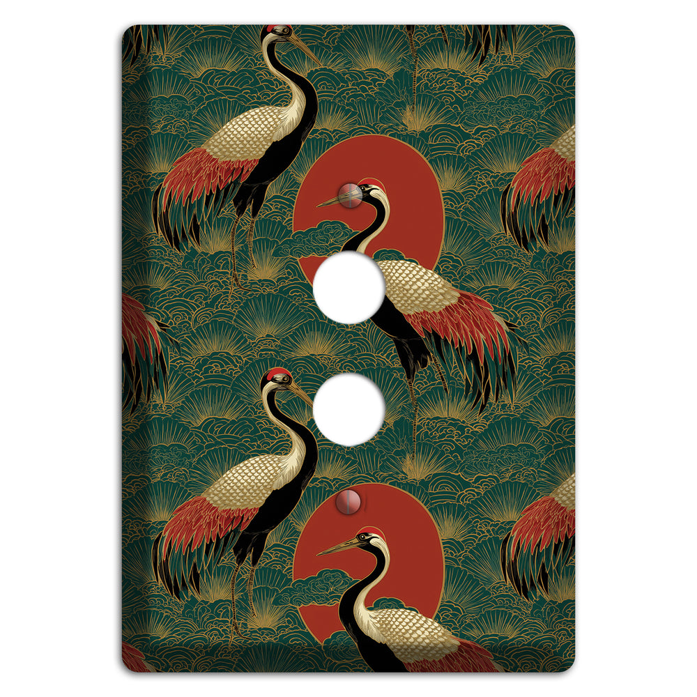 Jade Sun Sentinels 1 Pushbutton Wallplate