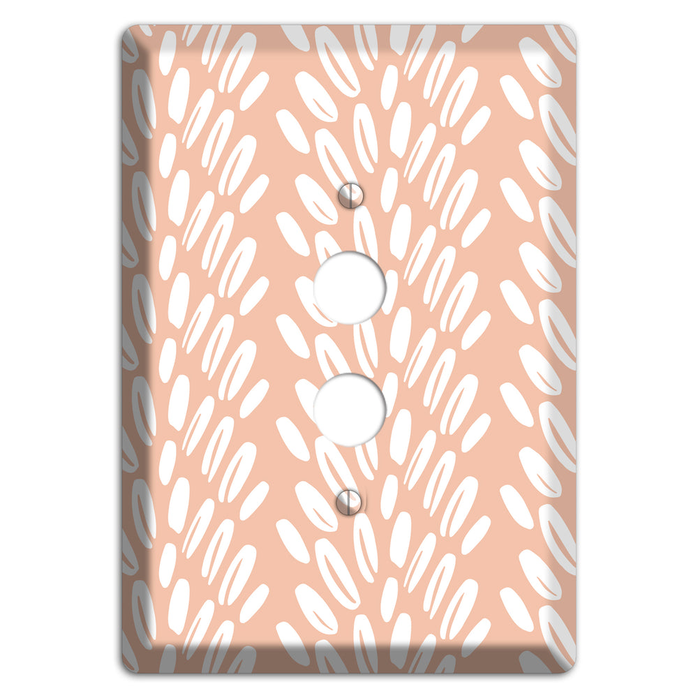 Harvest Plume Rise 1 Pushbutton Wallplate