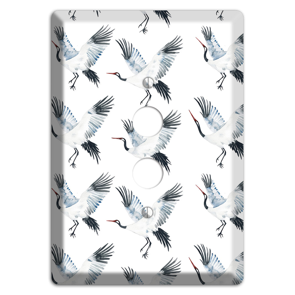 Silver Wing Ascent 1 Pushbutton Wallplate