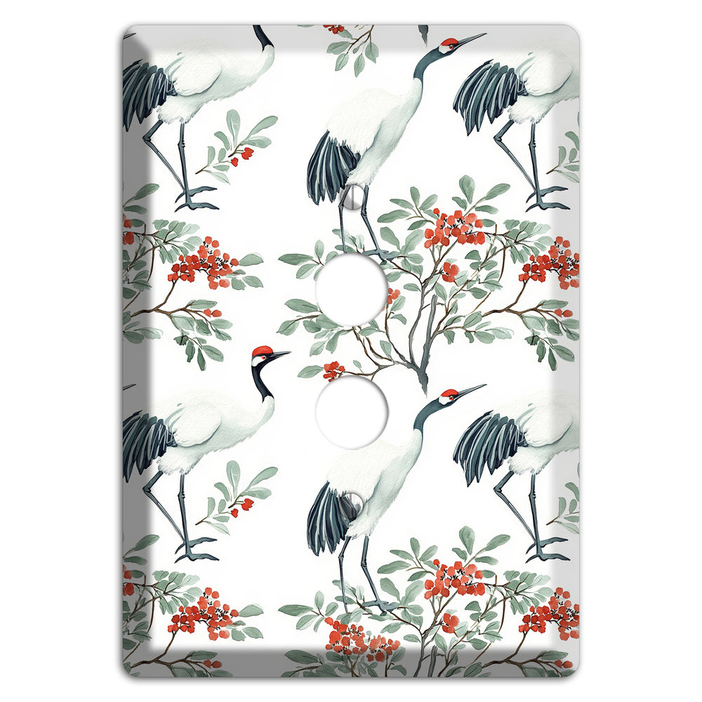 Scarlet Crown Reverie 1 Pushbutton Wallplate
