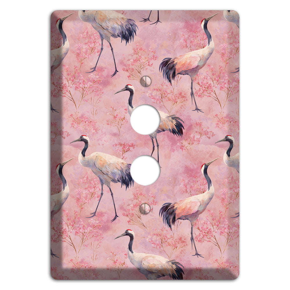 Blush Crane Reverie 1 Pushbutton Wallplate