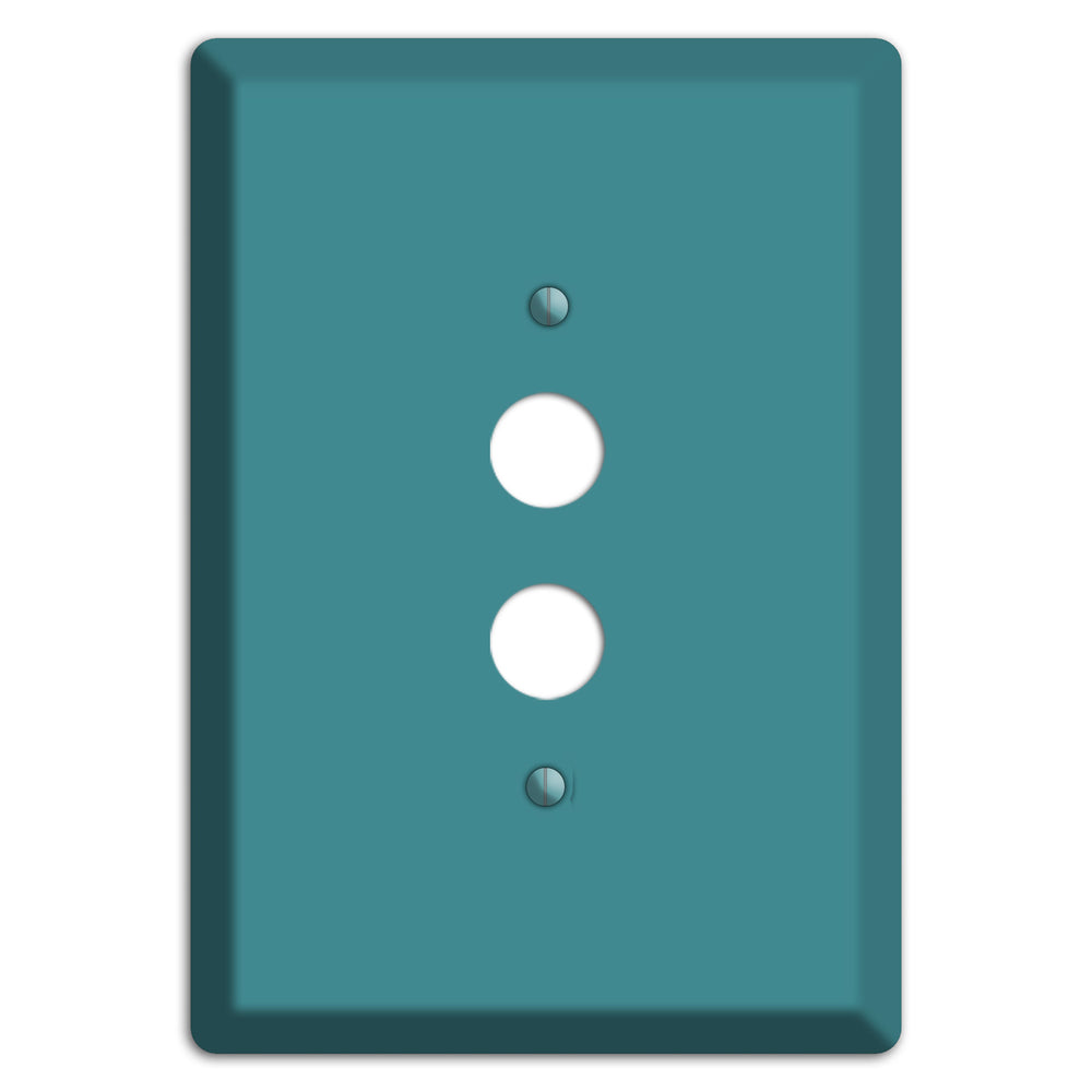 Baxter Turqouise 1 Pushbutton Wallplate