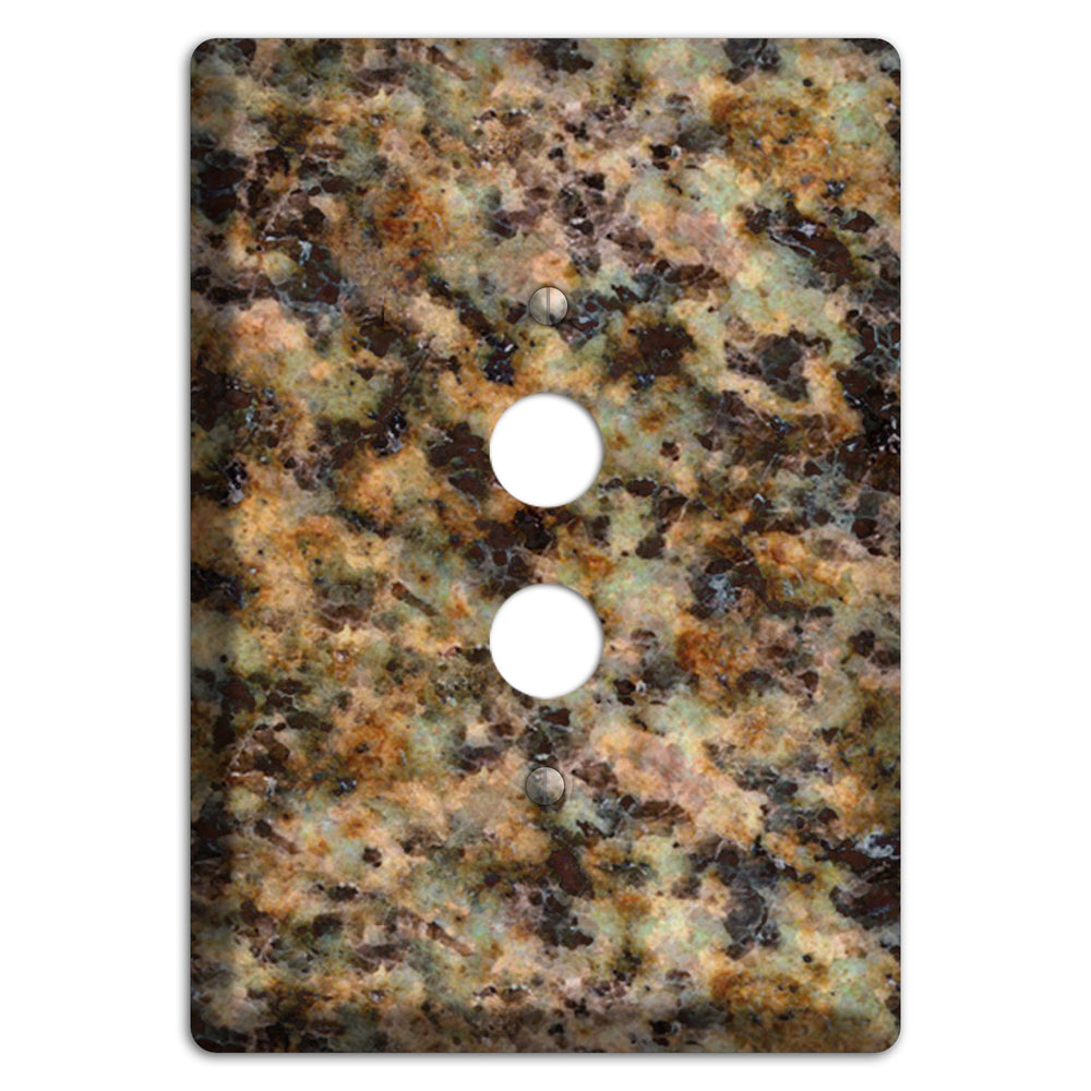 Verde Butterfly Granite 1 Pushbutton Wallplate