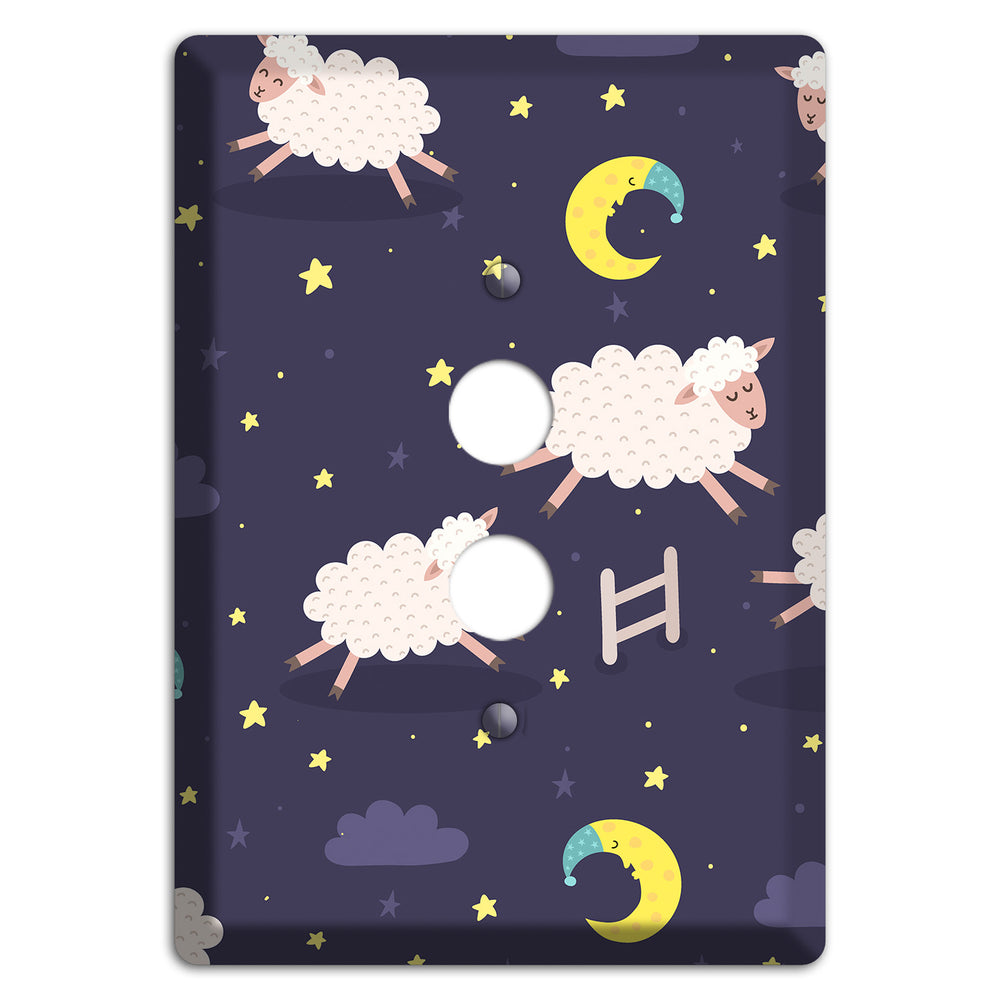 Counting Sheep 1 Pushbutton Wallplate