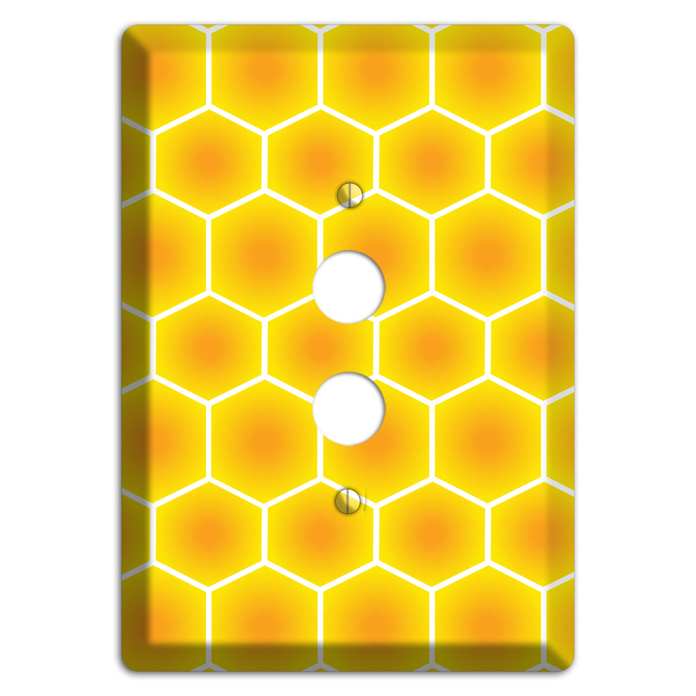 Liquid Gold Grid 1 Pushbutton Wallplate